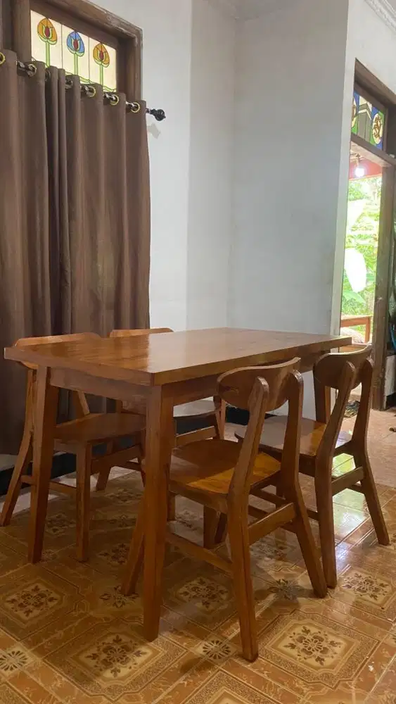 set meja kursi ropan