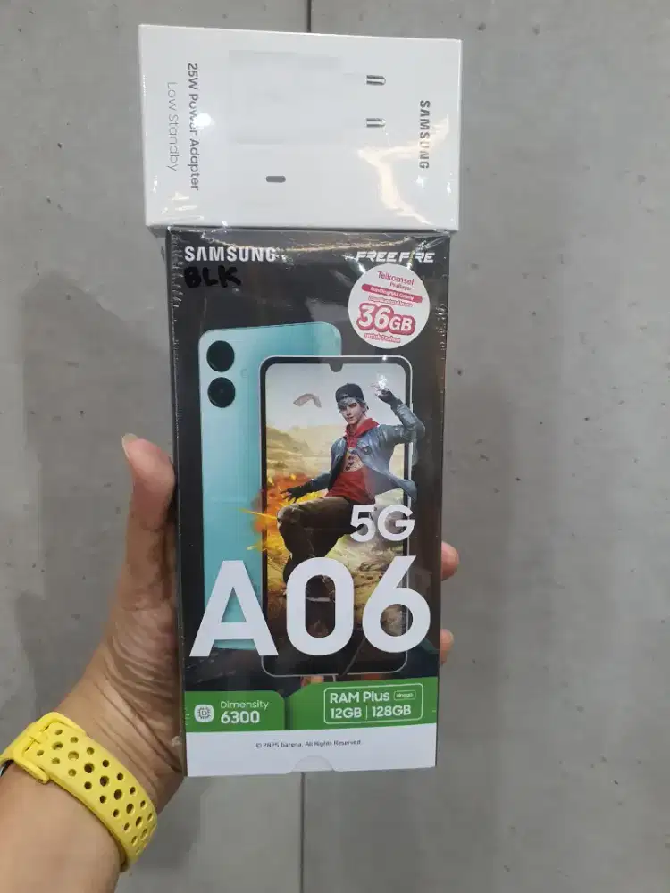 Samsung promo A06 5G Ram 6/128gb Batt 5000mah Garansi 1Th samsung