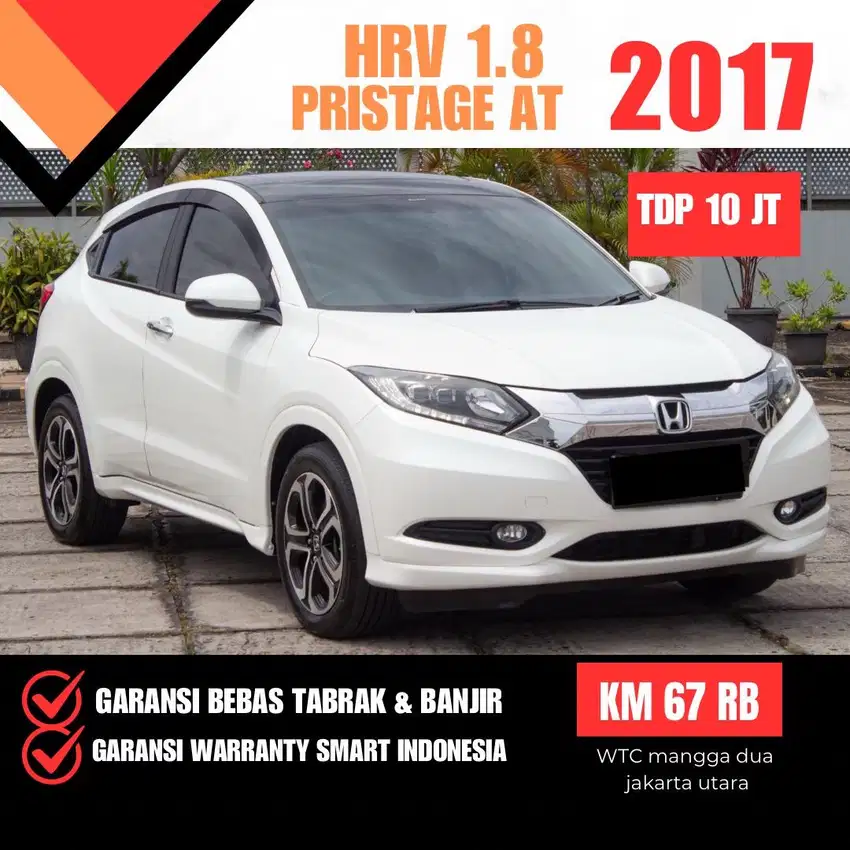 Honda HR-V 1.8 PRISTAGE AT 2017 Low kilometer