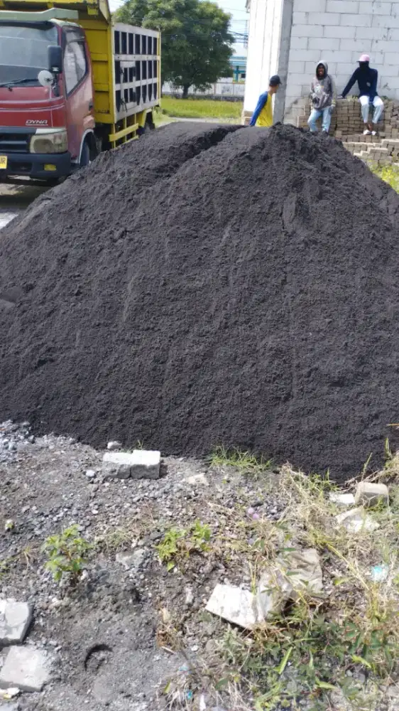 Sedia material koral pasir batu