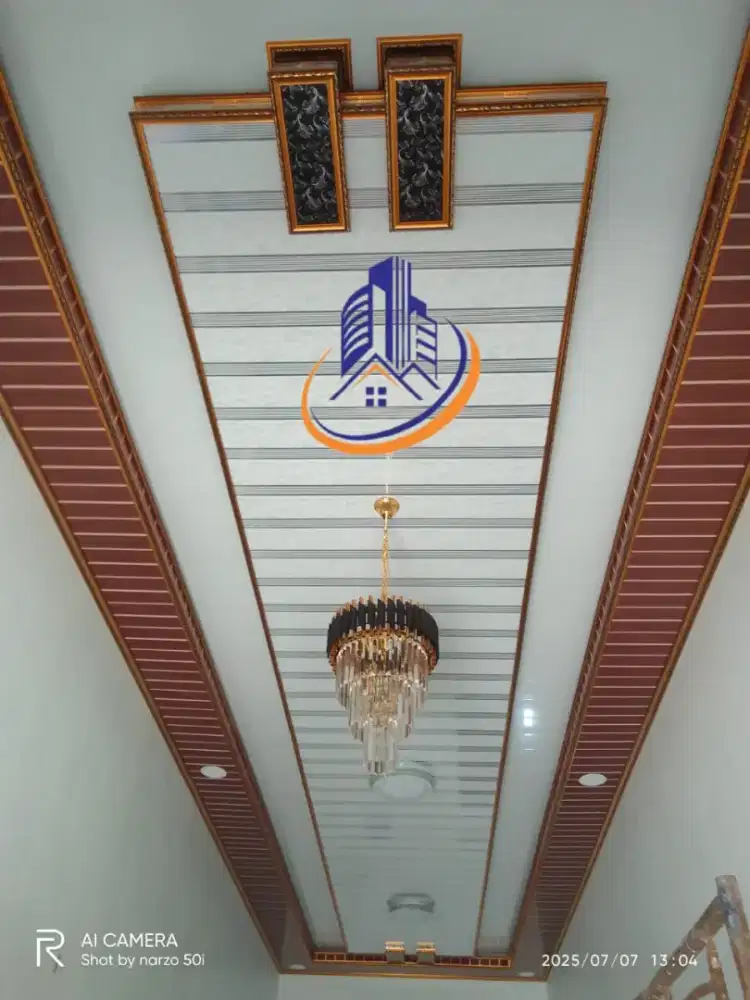 Plafon PVC dan WPC wall panel murah