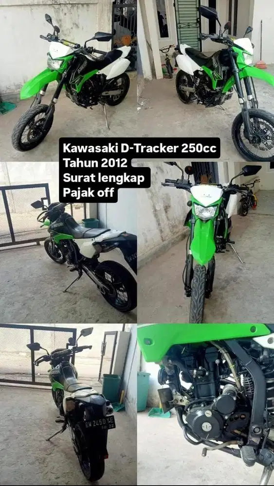 D tracker 250cc 2012