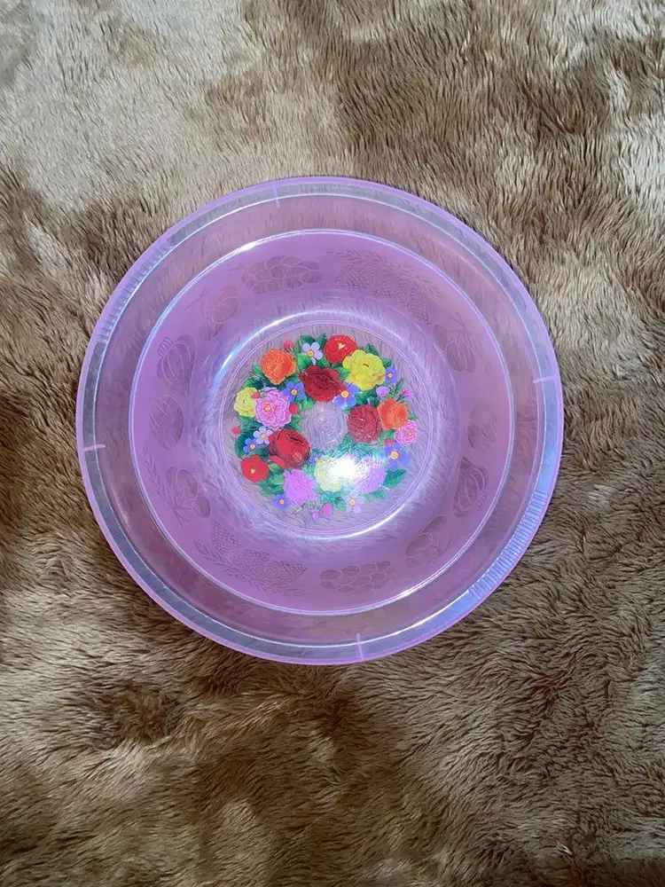 Baskom Plastik Transparan Nagata 203 Preloved