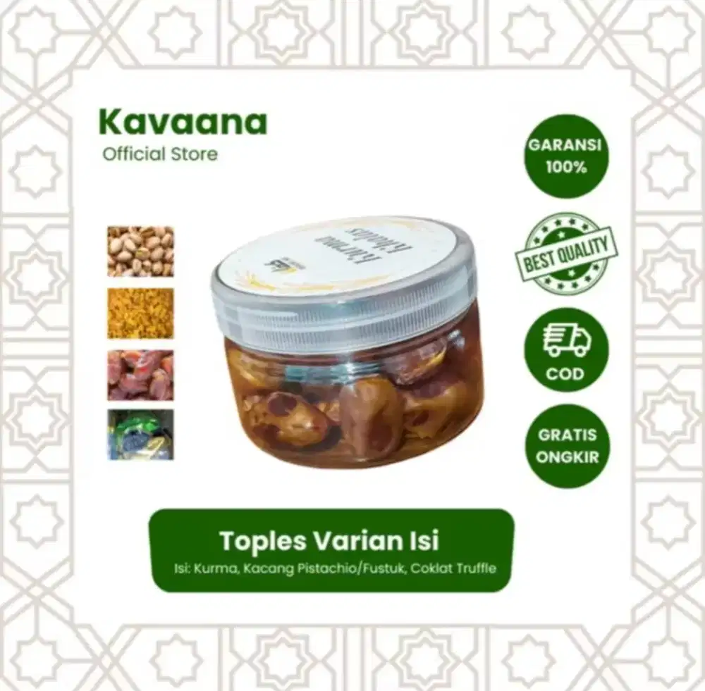 Oleh Oleh Haji dan Umroh Toples | Toples 150 Gram | Toples Premium
