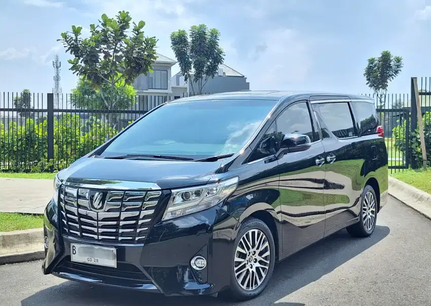 ALPHARD G ATPM 2.5 AT 2017 LOW KM 20rb GOOD CONDITION !!