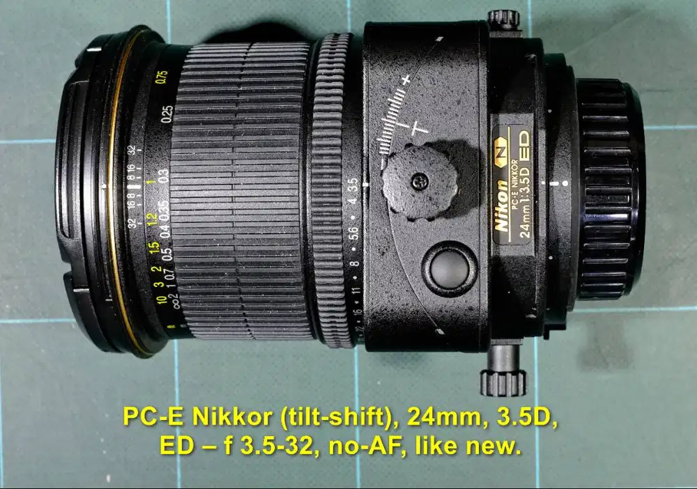PC-E NIikkor 24mm f/3.5D ED