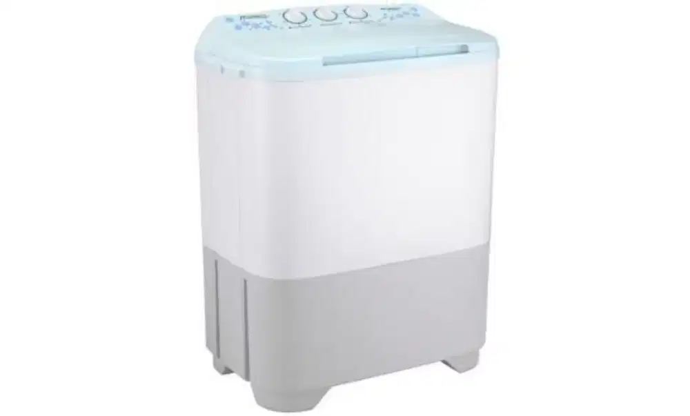 Bisa Cicilan. Sharp Mesin Cuci 2Tabung 7kg (ES-T80MW-BK/HK) Puremagic