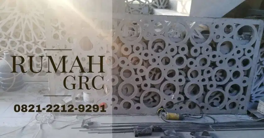 Pesan GRC Krawangan rumah dengan Ukiran Detail & Halus!
