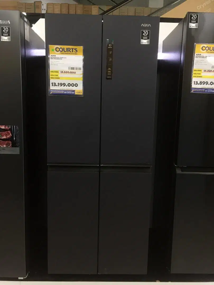 KULKAS AQUA 4 PINTU 425L BISA CICILAN INDODANA