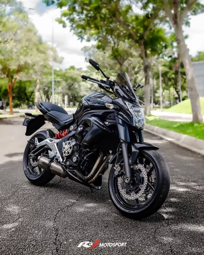 (Full Paper) Kawasaki ER6N Nik 2012 Warna Hitam  The Best Unit