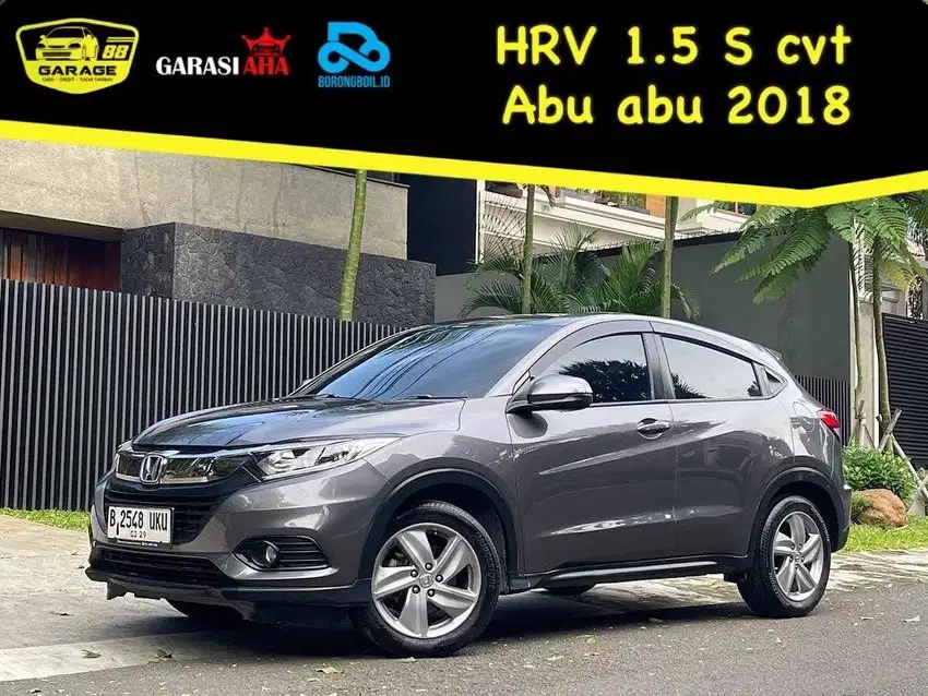 Hrv s cvt 2018 abu abu. Hatchback Irit Nyaman Lincah