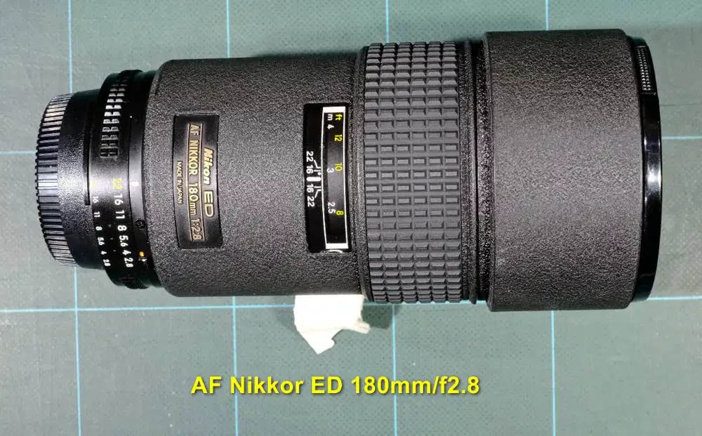 AF Nikkor ED 180mm/f2.8