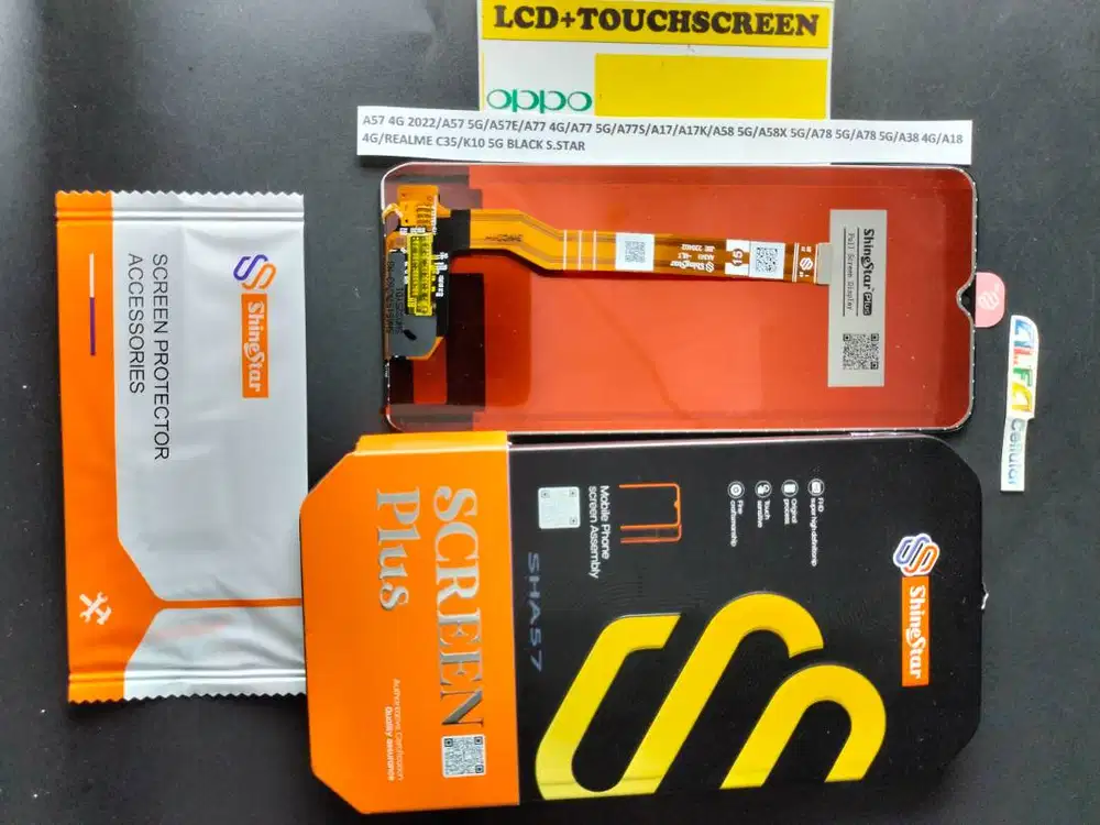 LCD OPPO A57/OPPO A77 4G-5G/A17/OPPO A58/A77 4G-5G/A78 5G/A38/A18 4G