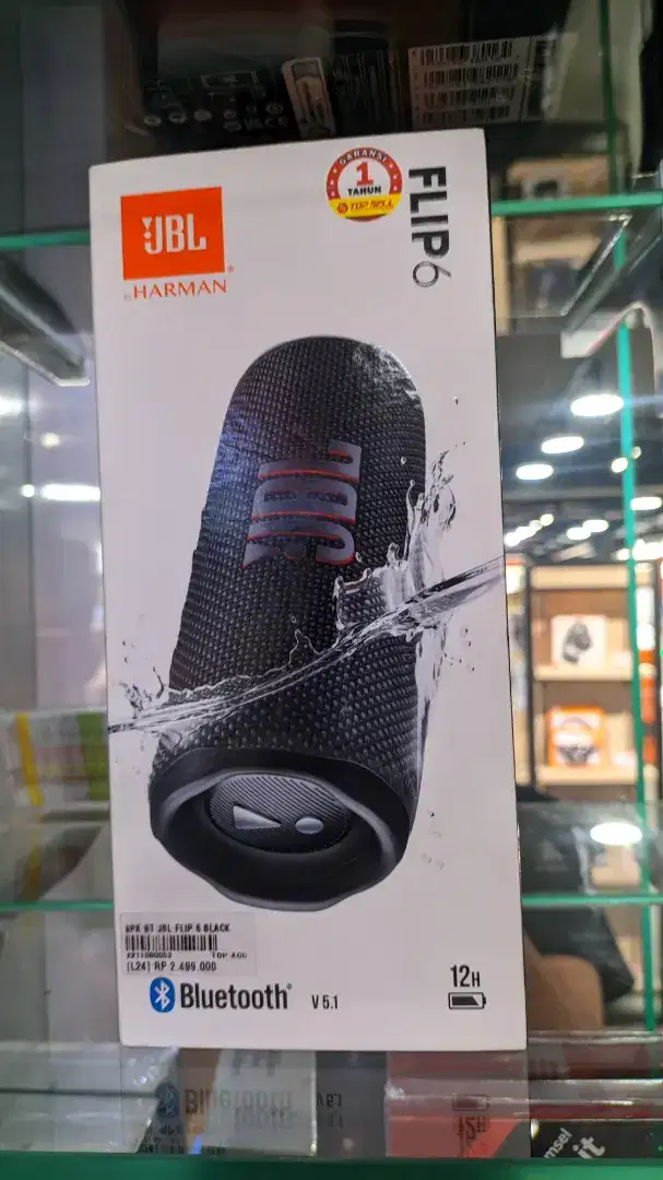 Speaker bluetooth jbl flip 6