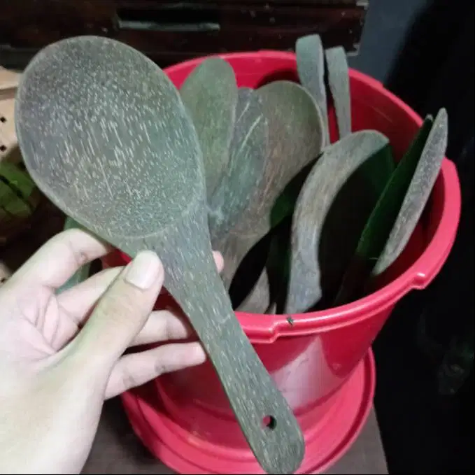 Sendok Centong Nasi Kayu