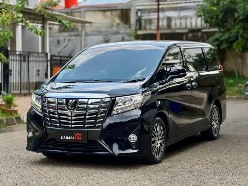 Toyota Alphard G ATPM AT Hitam 2016  NEGO SAMPE JADI