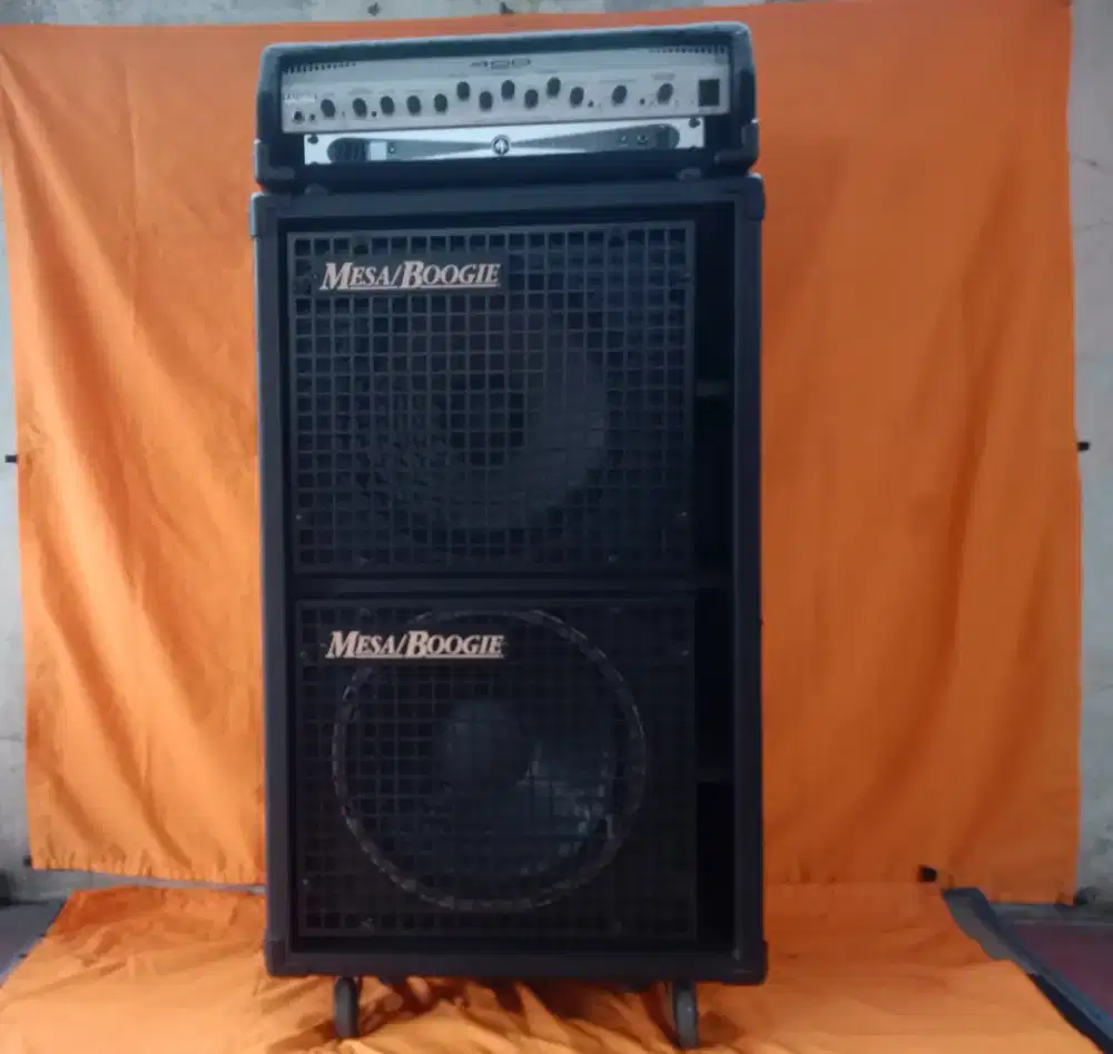 Bass Head Fender 400 PRO + Cab Mesa Boogie 2 x 15 ( Low )