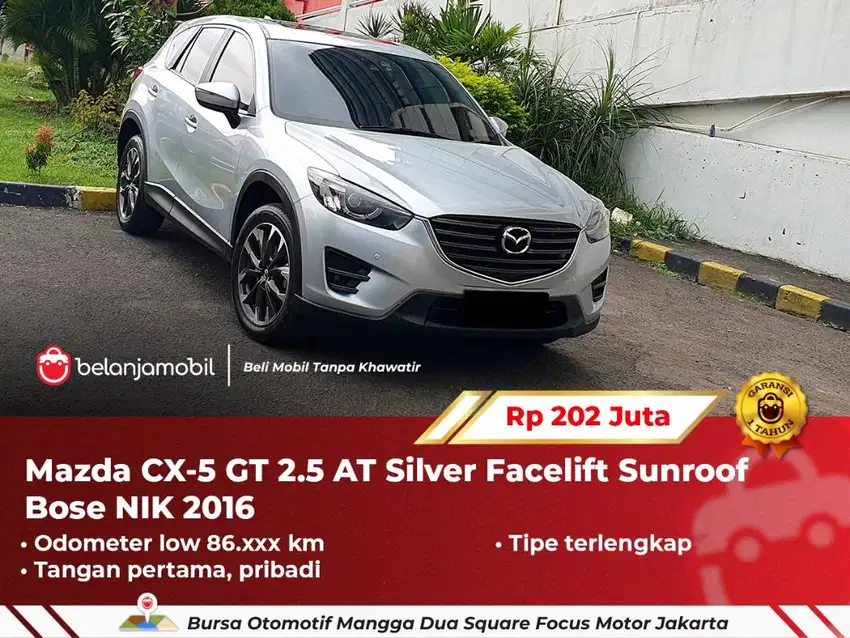 [ TIPE TERLENGKAP ] Mazda CX5 CX-5 CX 5 GT 2.5 AT 2016 2017