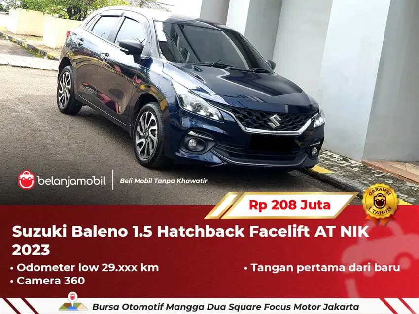[ LOW KM ] Suzuki Baleno 1.5 Hatchback HB Facelift AT 2023/2024