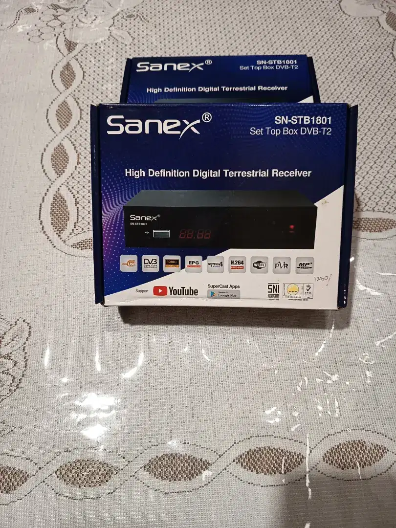 Set Top Box TV - Sanex - 2 buah