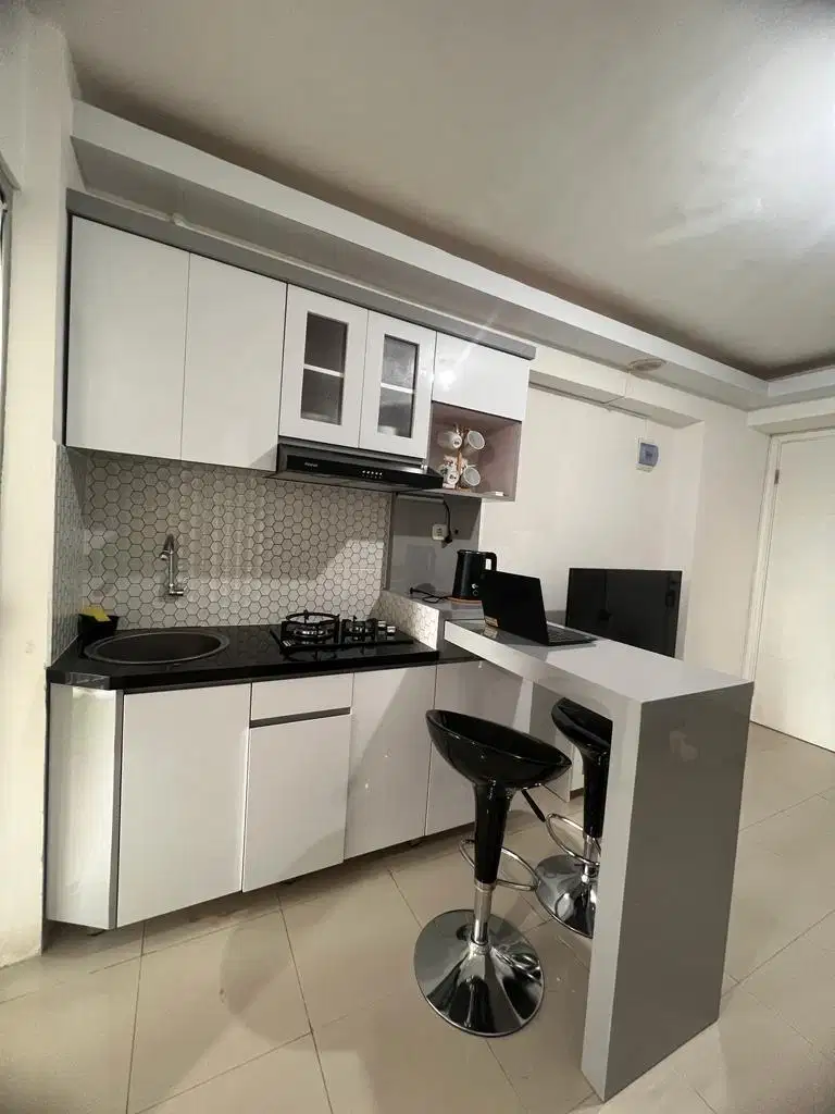 Apartemen Bassura City 2 kamar Hook besar furnished