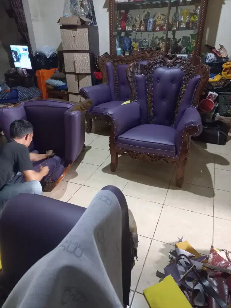 Melayani service sofa panggilan