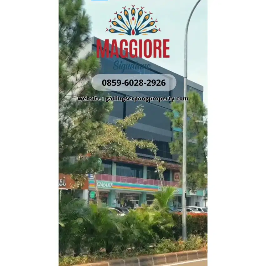 Maggiore Signature Ruko Super Strategis & Ramai Paramount Land Serpong