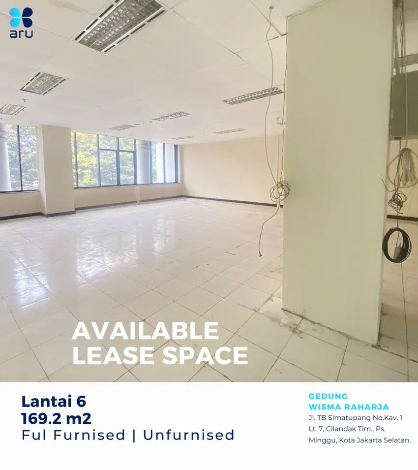 DI Sewakan Kantor FULL FUNRISH/ UNFURNISH strategis TB. Simatupang