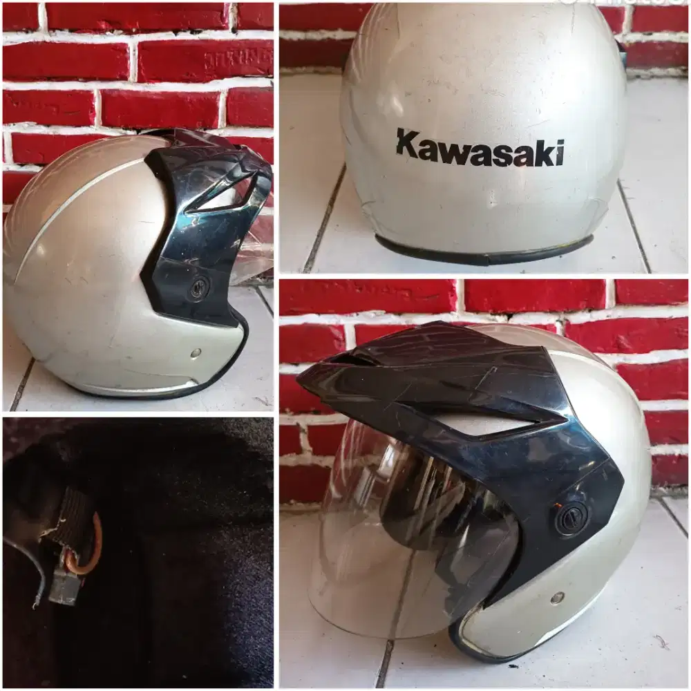 Helm Vintage Kawasaki