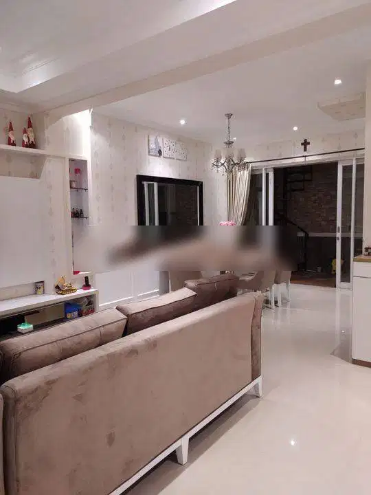 Rumah Casa Jardin Fitonia 6x15 Furnished Hadap Selatan