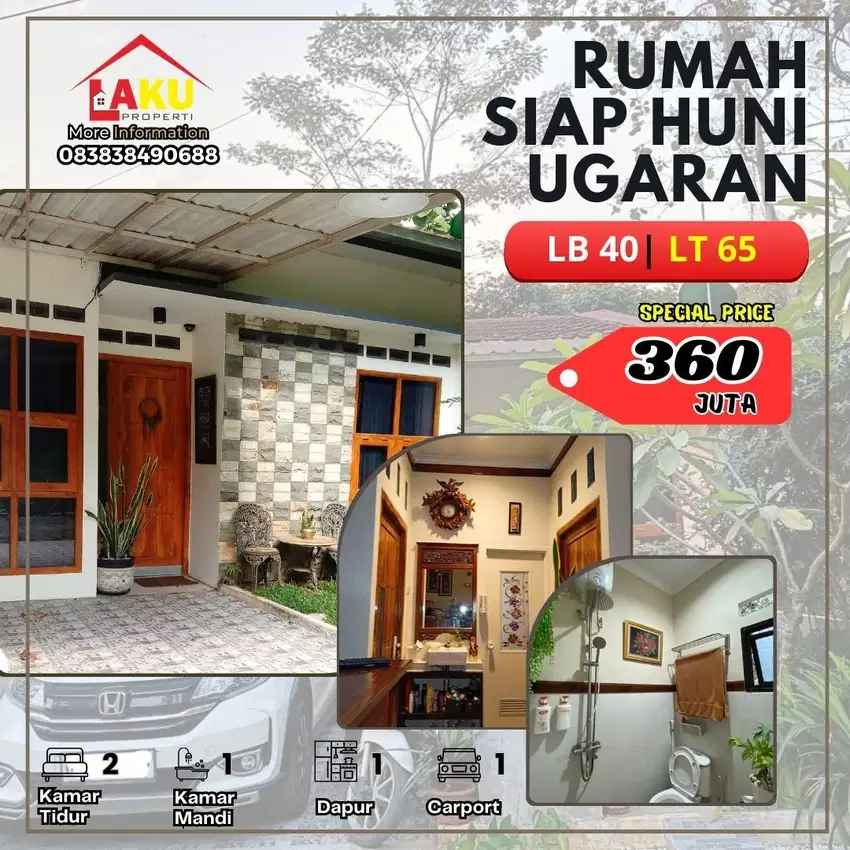 Rumah Cantik di Ungaran, Dekat Janji Jiwa & Exit Tol – Akses Mudah!