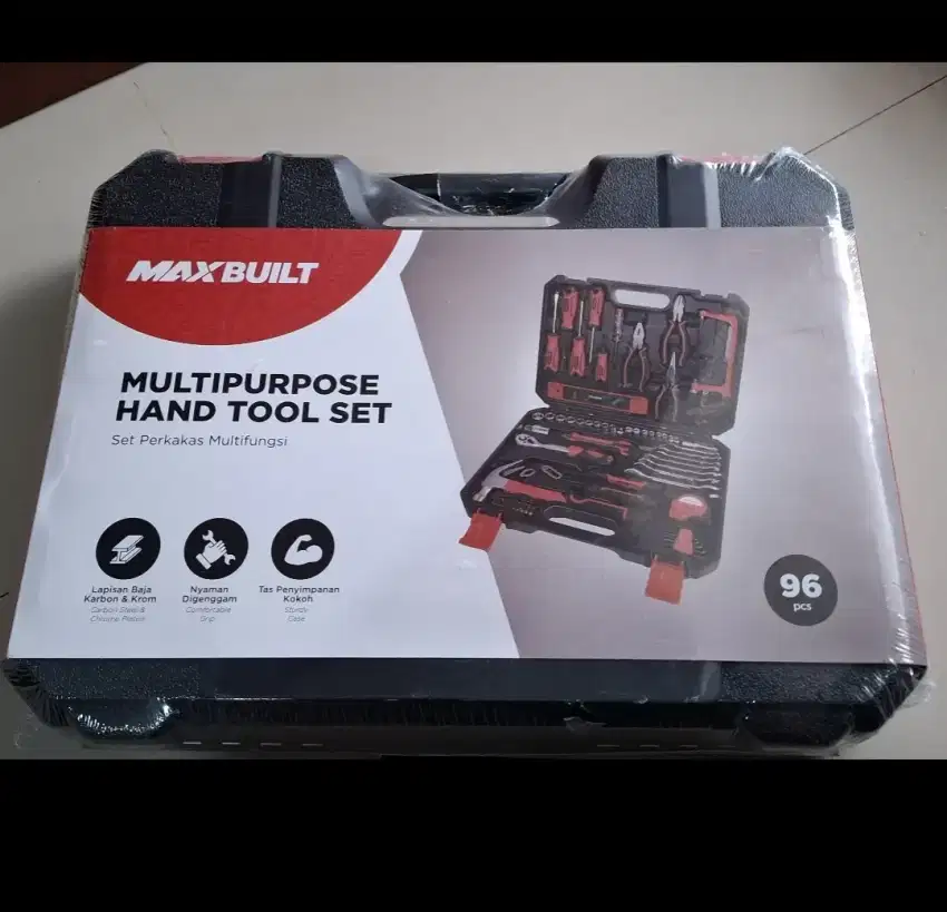Hand tool set/set perkakas multiguna merek MAXBUILT