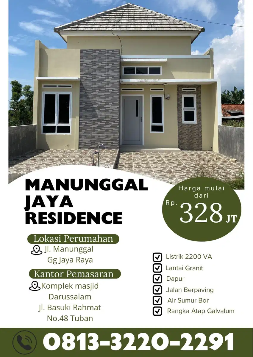 HUNIAN NYAMAN MANUNGGAL JAYA RESIDENCE