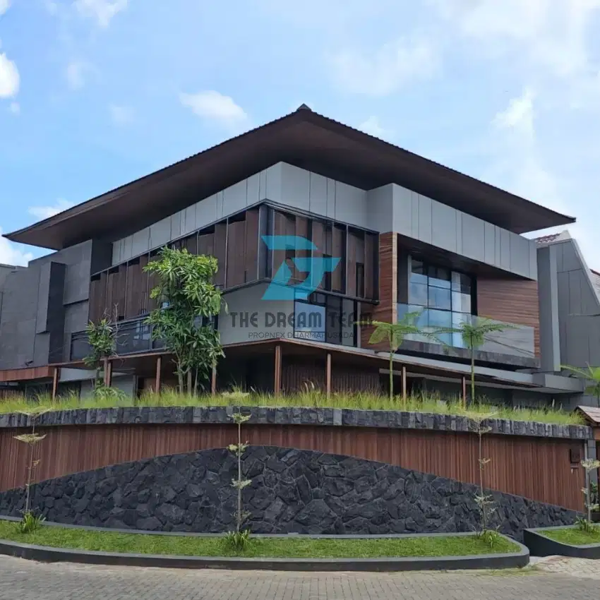 Rumah Manyar Kertoadi Surabaya Kota Minimalis Tropical Modern