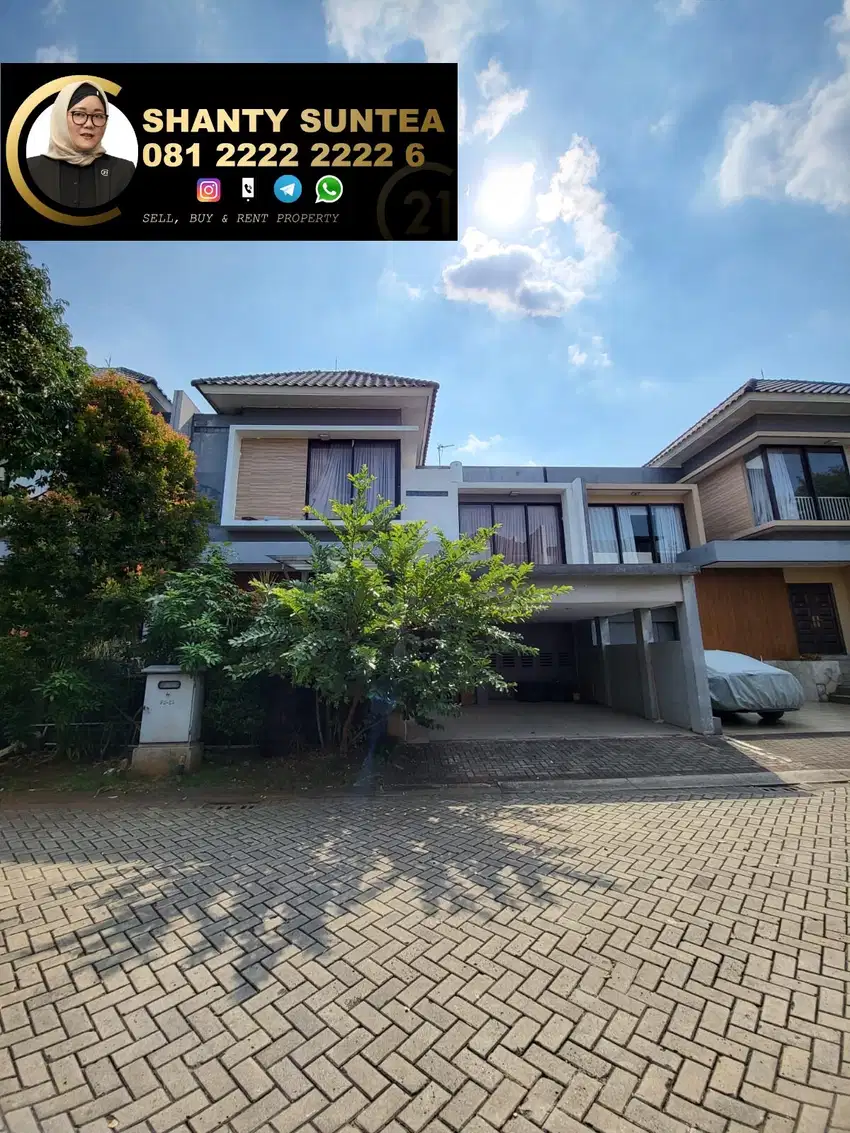 Rumah 2 Lantai Dijual Cepat di Kebayoran Bintaro Sektor 7 SC-14149