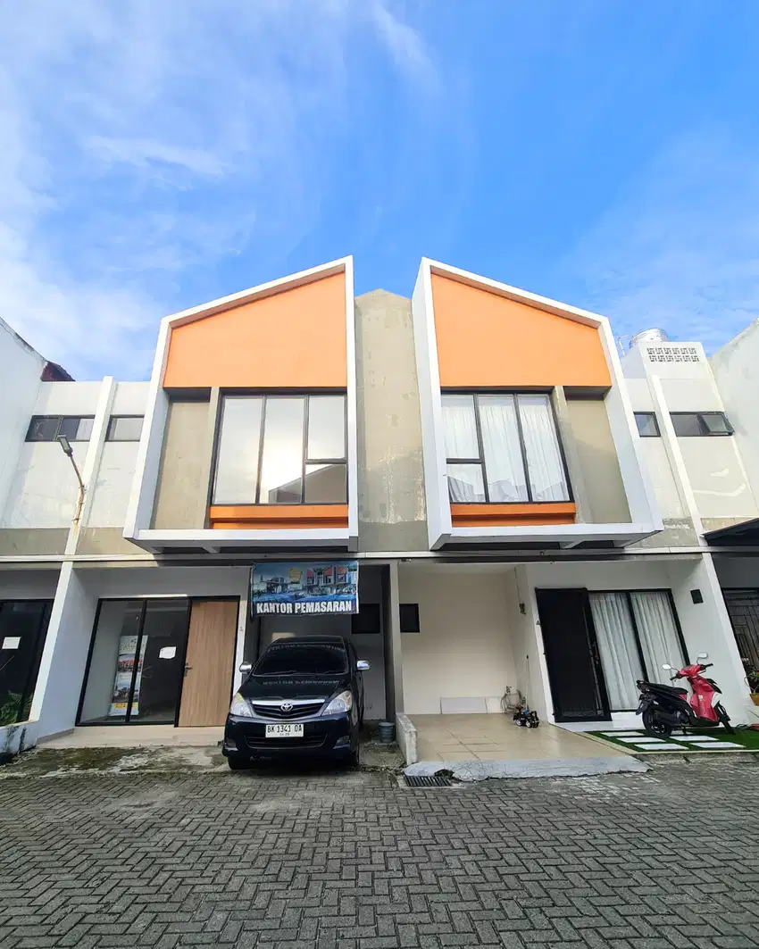 Disewakan Rumah Cantik dalam komplek di Helvetia