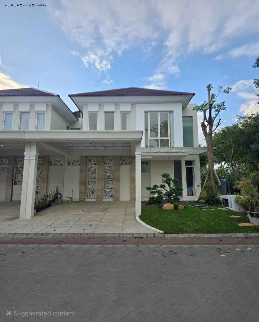 Rumah Mossel Bay Pakuwon City STRATEGIS FURNISH MINIMALIS 