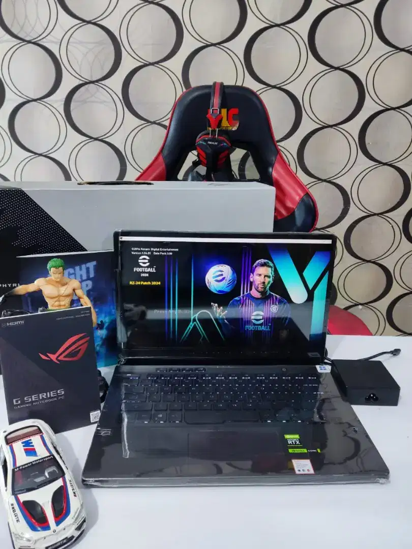 Laptop Asus rog zhyvirus g14 ryzen 9 rtx 3060 ram 16 SSD 1tb