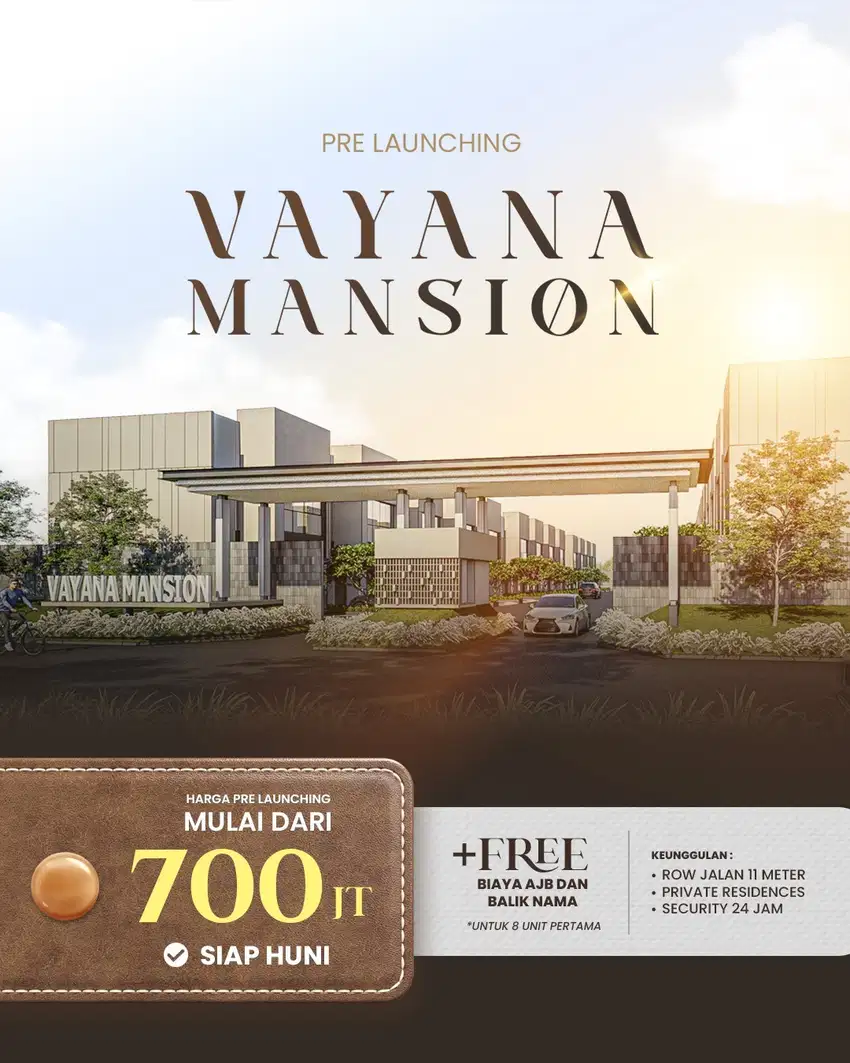 Komplek Vayana mansion jalan marelan pasar 1 rel
