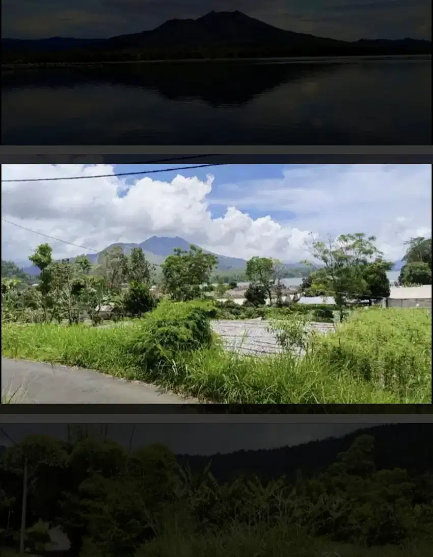 Tanah di Kedisan View Gunung dan Danau Batur