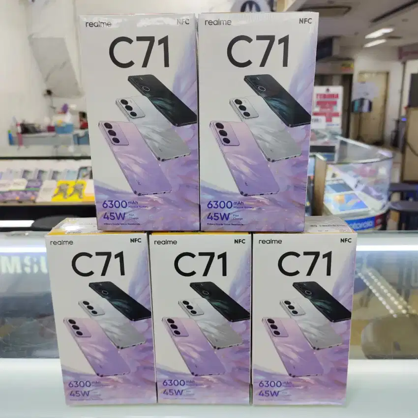 Realme C71 NFC ram 8gb+16gb/128gb baru garansi resmi