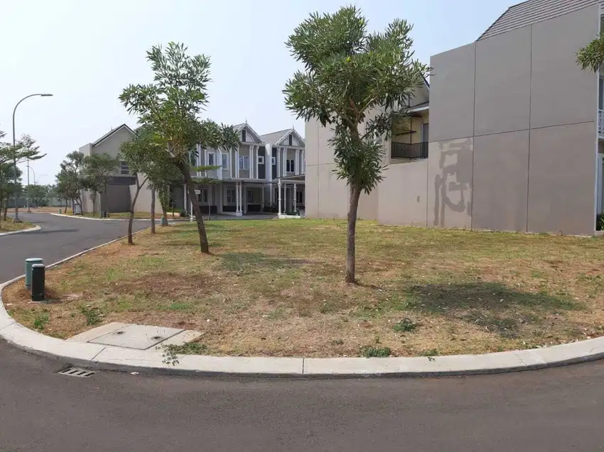 Kavling hoek 134m Cluster Thames JGC Jakarta Garden City Cakung