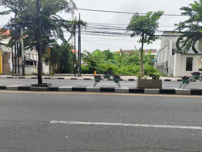 Sewa lahan di Gresik kota strategis nol jalan raya komersil area