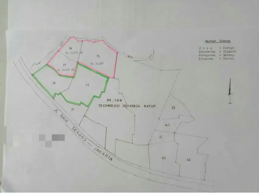 Tanah Cikande Serang