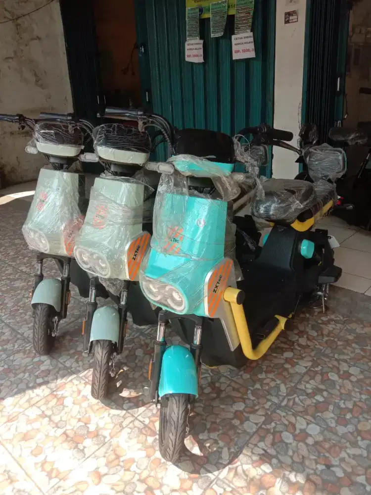 sepedalistrik model minion 4jutaan