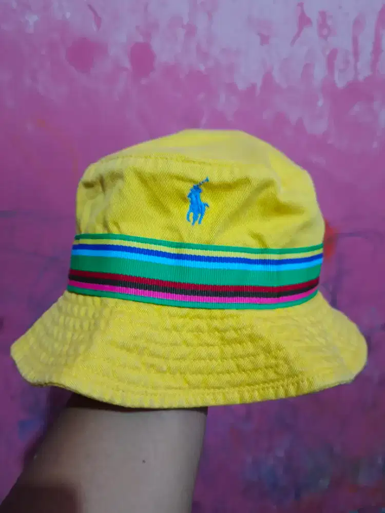Bismillah, dijual topi bucket polo Ralph Lauren original