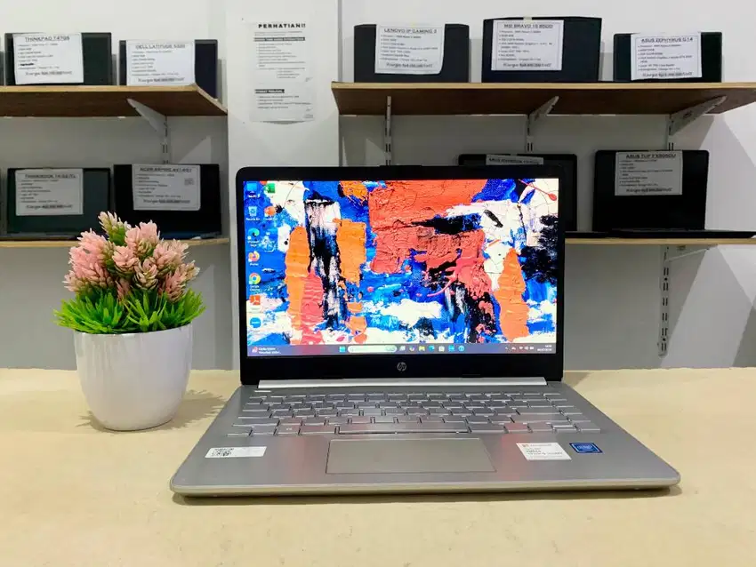 HP 14s-DQ0508TU Intel Celeron N4120 / Ram 4GB / SSD 256GB