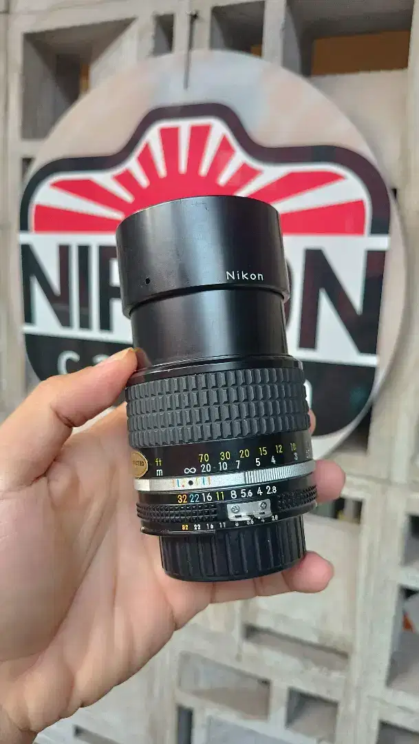 NIKON 135MM F2.8 Ais Manual Focus Made In Japan