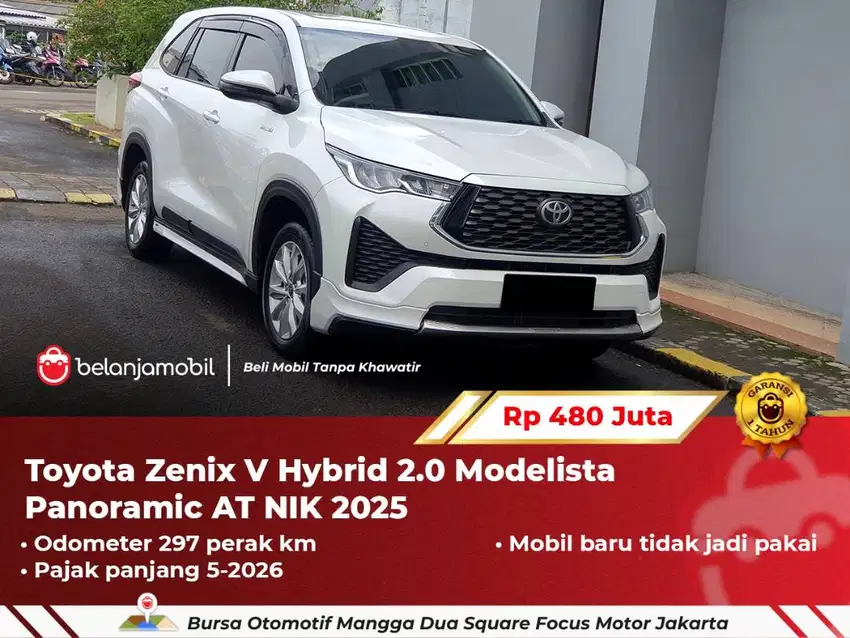 [ ODO 297 KM ] Toyota Zenix V Hybrid 2.0 Modelista Panoramic 2025/2024