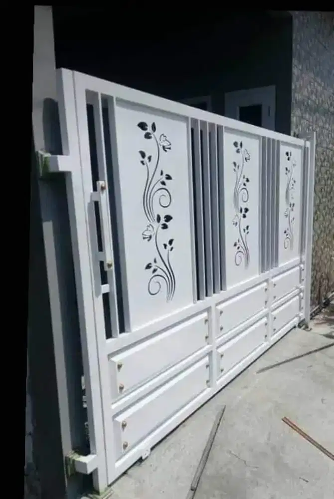 Pagar motip plat bending